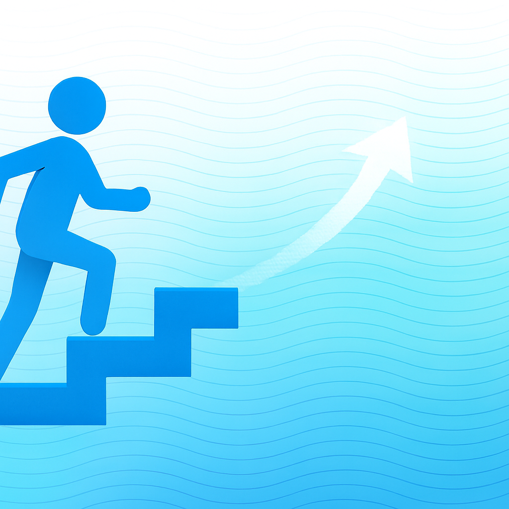 Career growth illustration